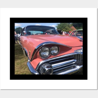 50_s Pink Cadillac Long Posters and Art